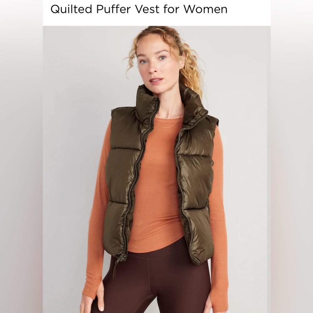 Old Navy Quilted Puffer Vest